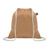 Drawstring bag Fairtrade 180gr ivory
