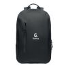 300D RPET computer backpack black | No Branding | not available | not available | not available