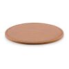 Round coaster in PU brown | No Branding | not available | not available | not available