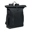 Rolltop laptop rucksack 600D black | No Branding | not available | not available | not available