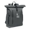 Rolltop laptop rucksack 600D grey | No Branding | not available | not available | not available
