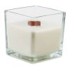 Plant based wax candle 600gr transparent | No Branding | not available | not available
