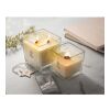Plant based wax candle 1300 gr transparent | No Branding | not available | not available