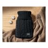 Hot water bottle 400ml black | No Branding | not available | not available | not available