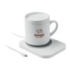 Wireless charger mug warmer set white | No Branding | not available | not available