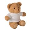 Teddy bear with t-shirt 23 cm white | No Branding | not available | not available | not available