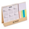 Desk calendar with memo pad beige | No Branding | not available | not available | not available