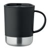 Single wall mug 300ml black | No Branding | not available | not available