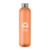 RPET bottle 1000ml transparent/orange | No Branding | not available | not available | not available