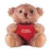 Teddy bear plush with heart red | No Branding | not available | not available | not available