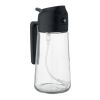Glass oil dispenser & sprayer black | No Branding | not available | not available