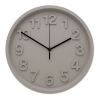 Wall clock in PP grey