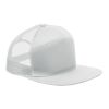 7 panel flat visor cap white | No Branding | not available | not available | not available
