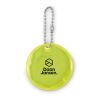 Round reflective keyring neon yellow | No Branding | not available | not available
