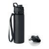 Foldable silicone sports bottle black | No Branding | not available | not available | not available