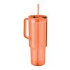 RPET tumbler 1200ml transparent/orange | No Branding | not available | not available