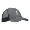 5 panel trucker cap grey