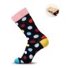 Funny patterned socks black