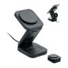 3in1 foldable charging station black
