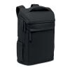 15" PU laptop backpack black