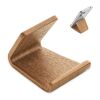 Walnut wood phone stand wood