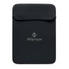 Neoprene laptop pouch 15" black