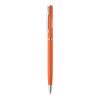Recycled aluminium ball pen orange