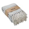 Recycled polycotton blanket beige