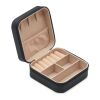 PU Travel jewellery box black