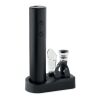 Electric wine opener set black
