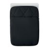 Nylon laptop pouch 15" black