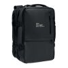 Extendable RPET backpack 20L black