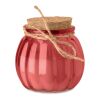 Vanilla plant based wax candle red