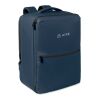 RPET backpack w/vacuum bag 18L navy blue