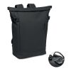 PU bicycle laptop backpack 20L black