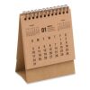 4-year desktop calendar beige