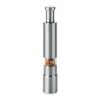 Salt and pepper crusher matt silver