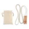 Cotton skipping rope beige | No Branding | not available | not available | not available