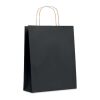 Medium Gift paper bag  90 gr/m² black | No Branding | not available | not available | not available