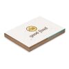 Grass paper memo pad & coloured sticky notes white | No Branding | not available | not available