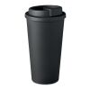 Double wall tumbler 450 ml black | No Branding | not available | not available
