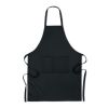 Organic cotton apron 200 gr/m² black | No Branding | not available | not available | not available