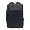 Computer backpack with front pocket black | No Branding | not available | not available | not available