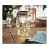 Transparent solar mason jar lamp 300 mAh transparent | No Branding | not available | not available | not available