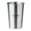Stainless Steel cup 350ml matt silver | No Branding | not available | not available