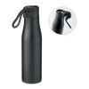 Double wall flask 600ml with magnetic lid black | No Branding | not available | not available | not available