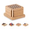 4-piece coaster game set wood | No Branding | not available | not available | not available