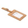 Cork luggage tag and strap beige | No Branding | not available | not available