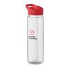 Sports RPET bottle with flip lid 650ml red | No Branding | not available | not available | not available