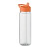 Sports RPET bottle with flip lid 650ml orange | No Branding | not available | not available | not available